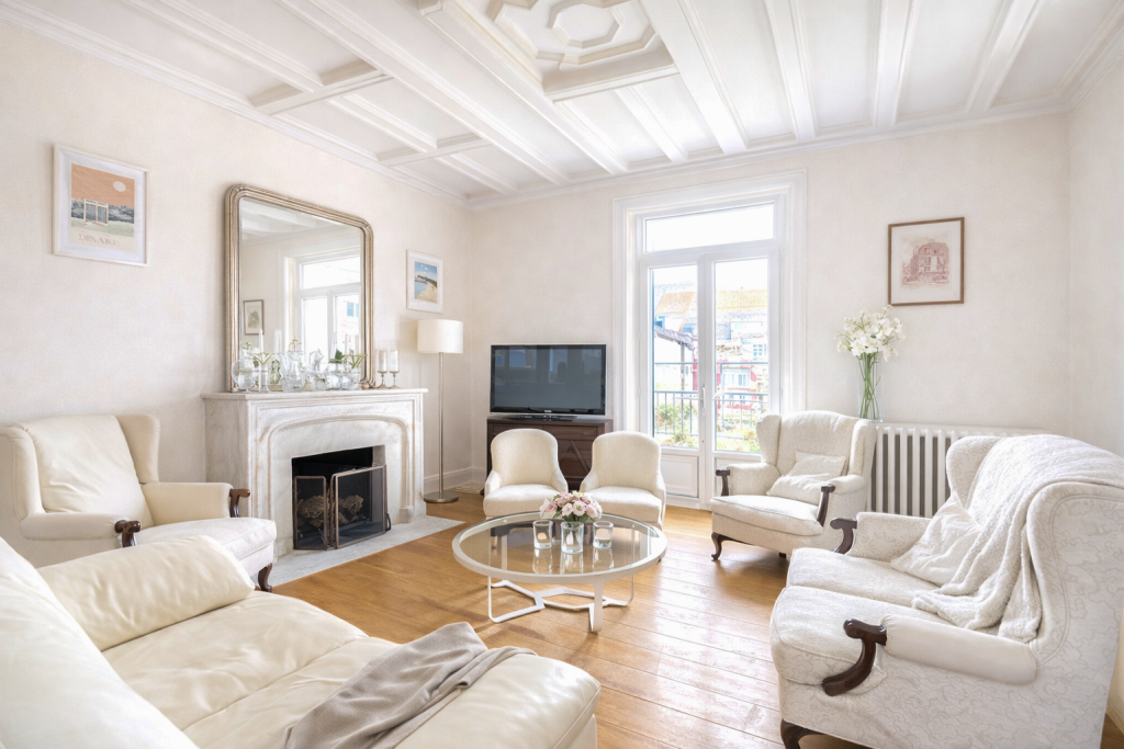 vendre rapidement immobilier Saint-Malo salon lumineux