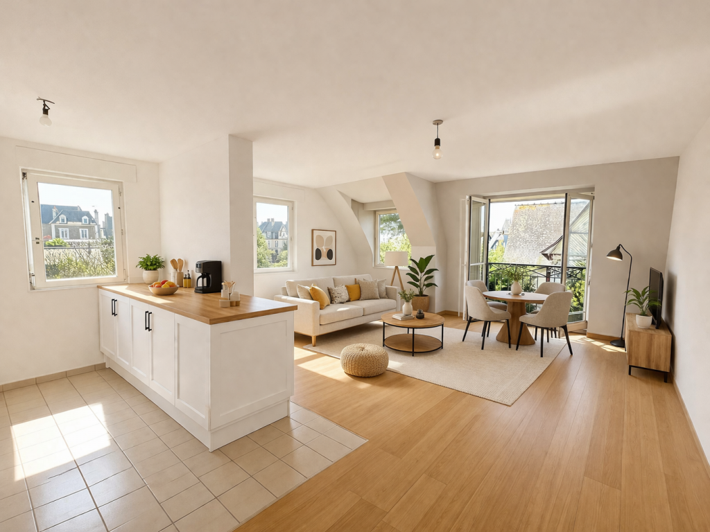 home staging Saint-Malo appartement