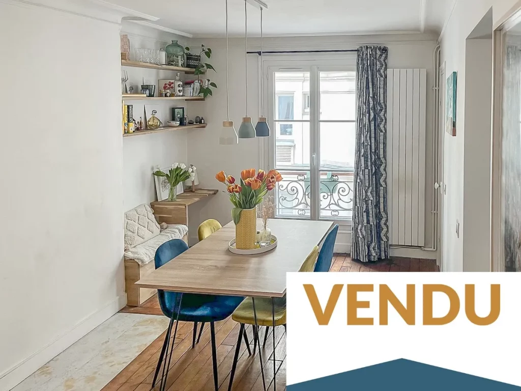 Appartement récemment vendu, intérieur moderne et bien agencé