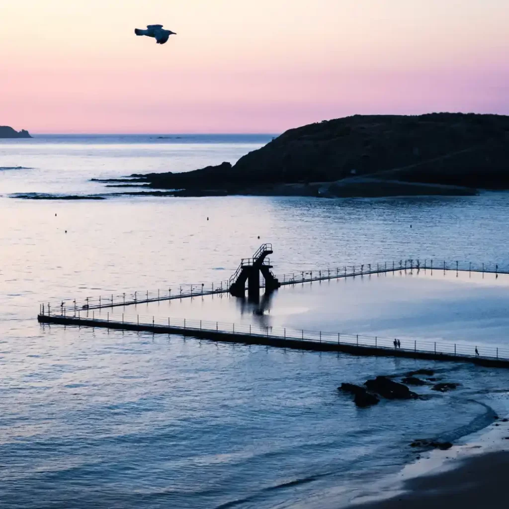 Grand bé vue nuit Saint-Malo Jefferson DANIEL