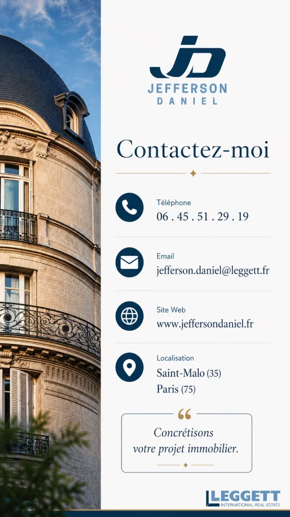 Contact Jefferson DANIEL Immobilier