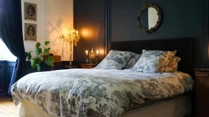 Chambre manoir noir