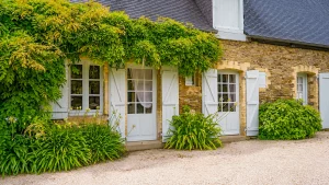 Entréee longère cottage Saint-Malo