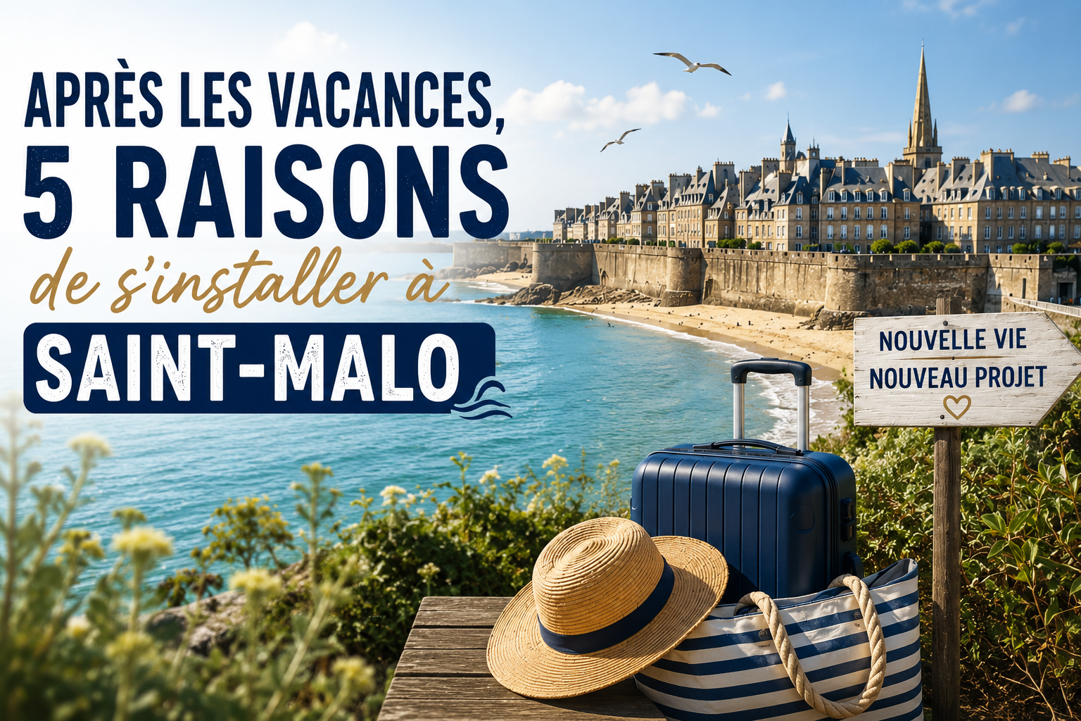 S'installer à Saint-Malo !