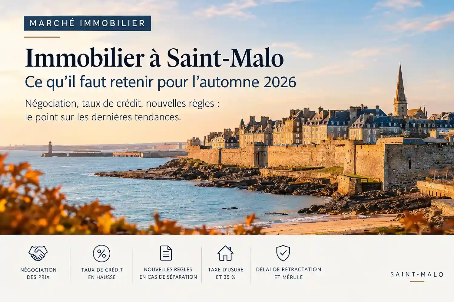 Marché Immobilier Automne 2026